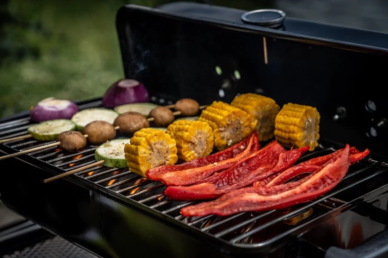 Овощи на гриле: простой гарнир в маринаде